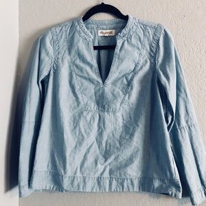 Madewell Chambray Top